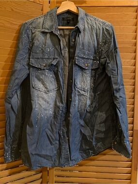 Banana Republic Blue Chambray Shirt